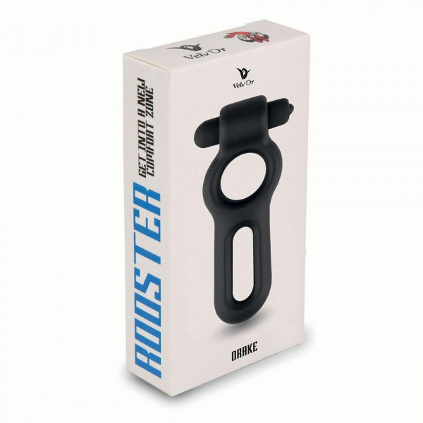 Velv'Or Rooster Drake Dual-Ring Vibrating C-Ring — image 5 of 12