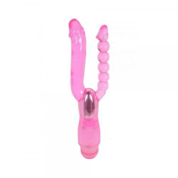 Dual Pleasure Vibe Waterproof - Pink