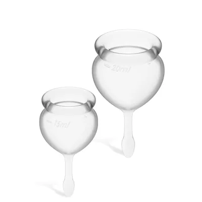 Satisfyer Feel Good Silicone Menstrual Cups 2 Pce