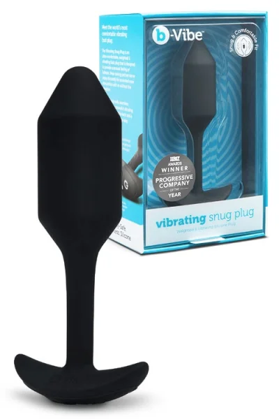 B-Vibe Weighted 4.4" Vibrating Snug Plug 2 (112g)