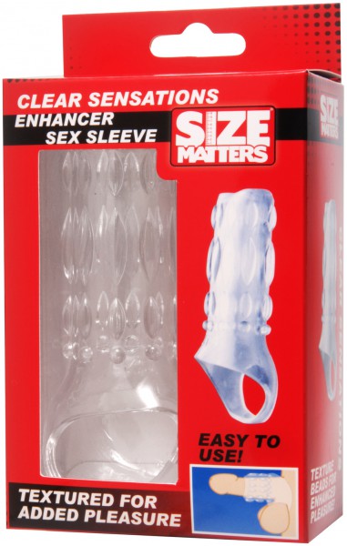 Clear Sensations Penis Sleeve