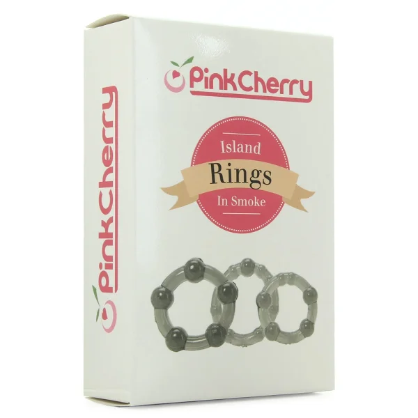 PinkCherry Island Rings Cock Rings