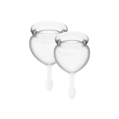 Satisfyer Feel Good Menstrual Cup Clear