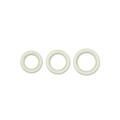 Firefly Halo Glow in the Dark Cock Ring Clear