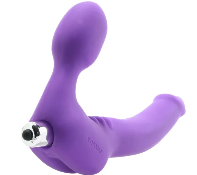 Tantus - Feeldoe Classic - Silicone Vibrating Strapless Strap-On — image 7 of 8