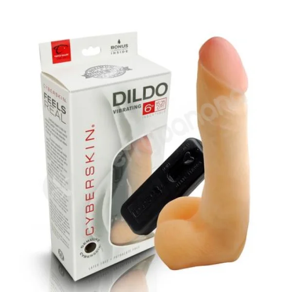 Cyberskin Vibrating Cybercock With Balls