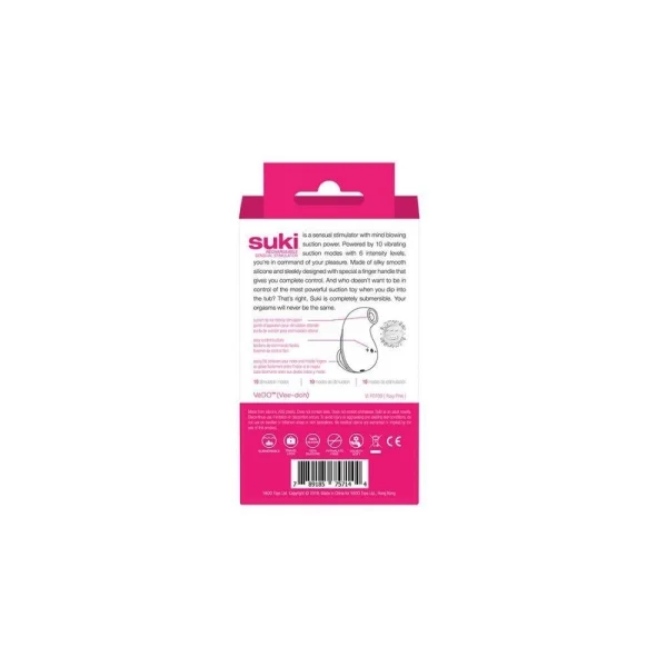VeDO Suki - Pink Air Suction Clit Stimulator