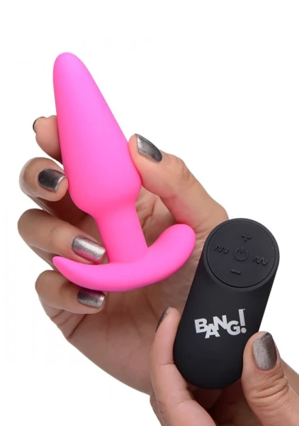 Remote Control 21X Vibrating Silicone Butt Plug — image 20 of 24