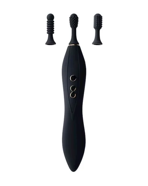 Share Satisfaction Thana Clitoral Vibrator - Black