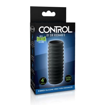 4 Ribbed Silicone Penis Sleeve