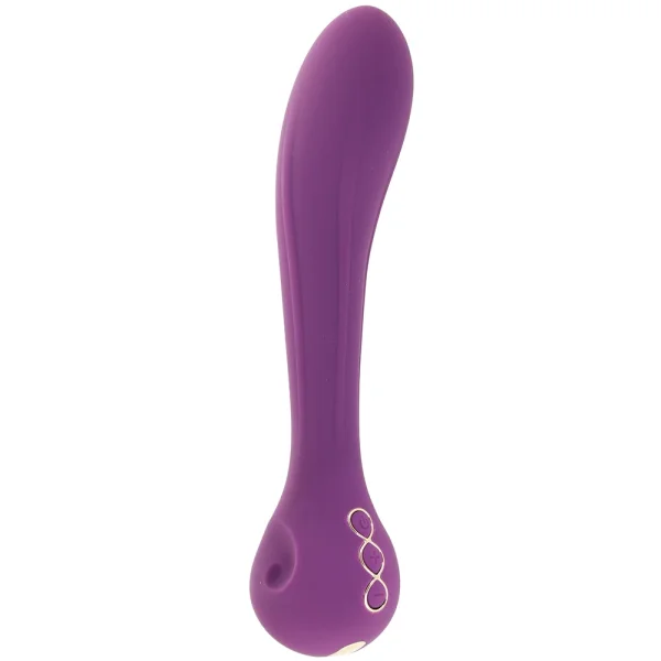 Obsession Passion Rechargeable Waterproof Silicone G-Spot Vibrator By CalExotics - Purple
