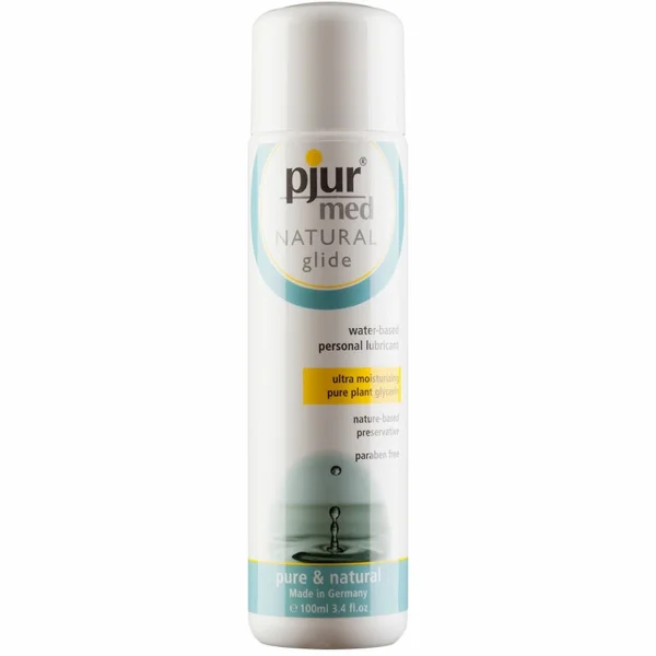 Pjur Med Natural Glide - Water-Based Lube | 100ml (3.4oz)
