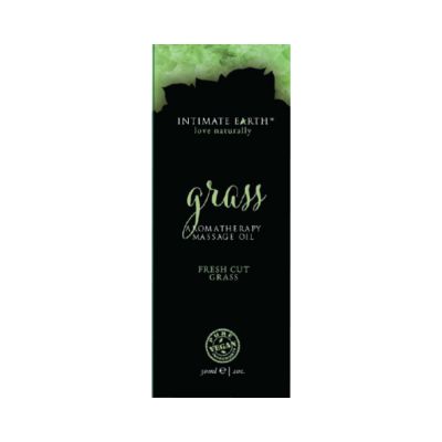Intimate Earth Grass Massage Oil Foil 30ml 1oz