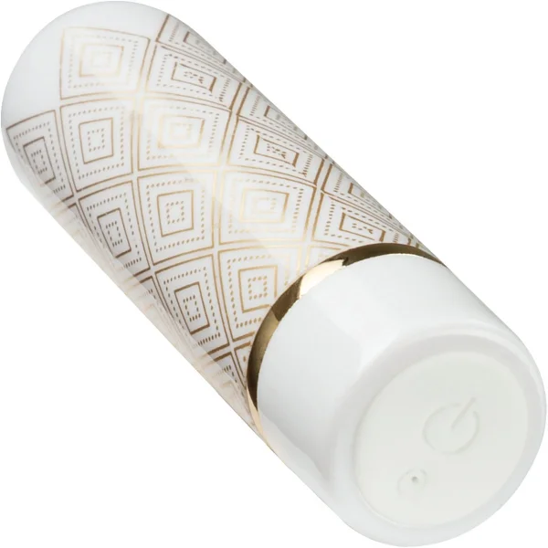 Blush Novelties The Collection Glitzy Deco Bullet Vibrator, Gold