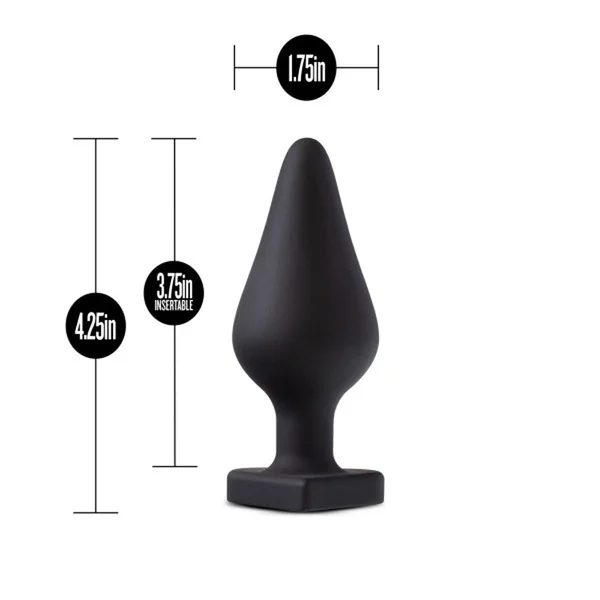Temptasia Fuck Me Butt Plug Black — image 25 of 25