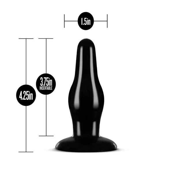 Anal Adventures Pleasure Plug Black — image 22 of 23