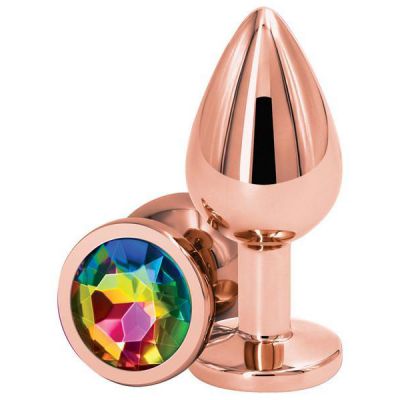 Rear Assets Rose Gold Medium BUTT PLUG