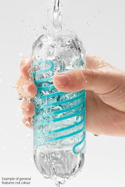 Tenga Spinner Spiral Motion 5.1" Masturbator - Shell Texture