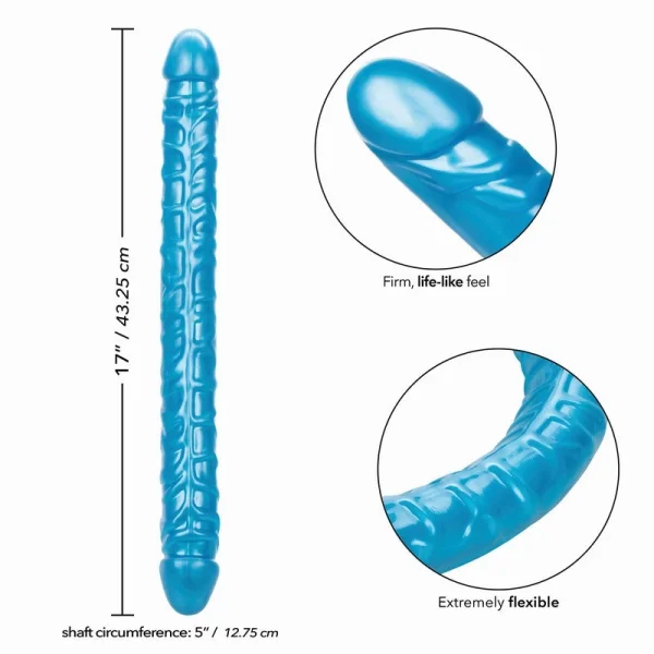 CalExotics Size Queen 17" Double Dong