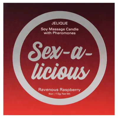 Mood Candle Sex a Licious Ravenous Raspberry 4 Oz Jar