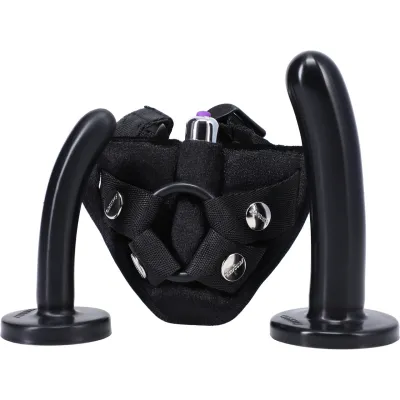 Bend Over Beginner Harness Kit By Tantus Onyx