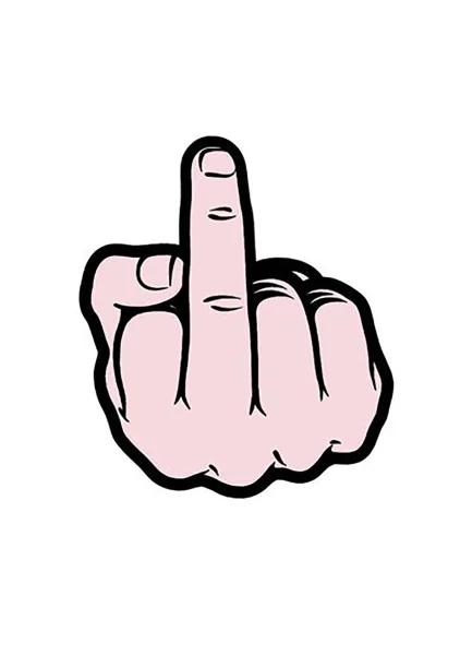 Middle Finger Pin
