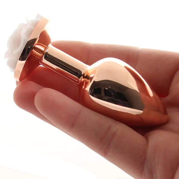 Rear Assets White Rose Anal Plug by NS — image 18 of 19