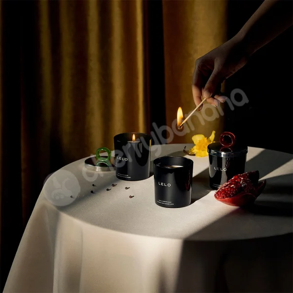 Lelo Black Pepper & Pomegranate Massage Candle 150g