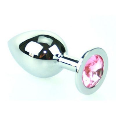 Metal Pink Butt Plug VI