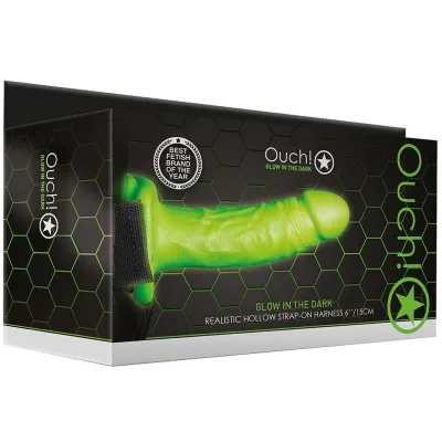 Ouch Realistic 7 Inch Hollow Strap On