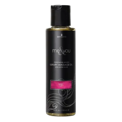 Me and You Luxury Massage Oil Berry Flirt 4 2 Fl Oz