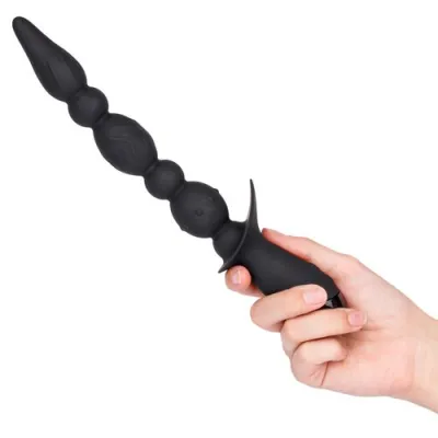 Bondara Rebel Silicone 10 Function Rechargeable Beaded Anal Vibe