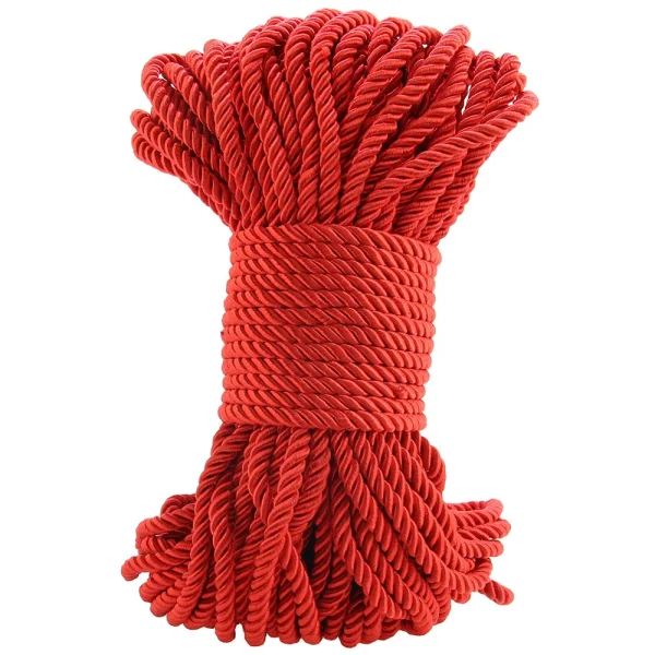 Scandal BDSM Rope 98.5ft- 30m - Red
