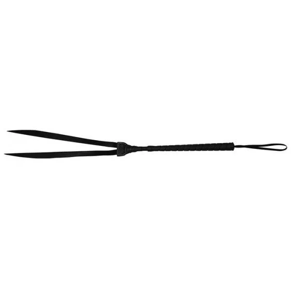 Sportsheets Edge Dragon Kiss Forked Whip Black