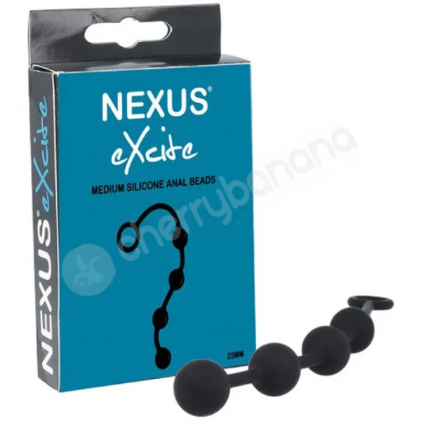 Nexus Excite Medium Silicone Anal Beads