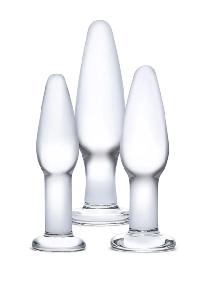 3-Piece Glass Anal Training Set