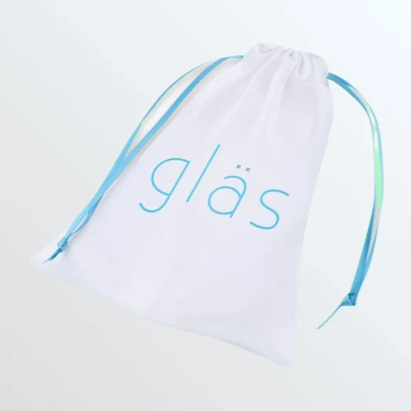 Gläs Amethyst Rain Glass Butt Plug Dildo