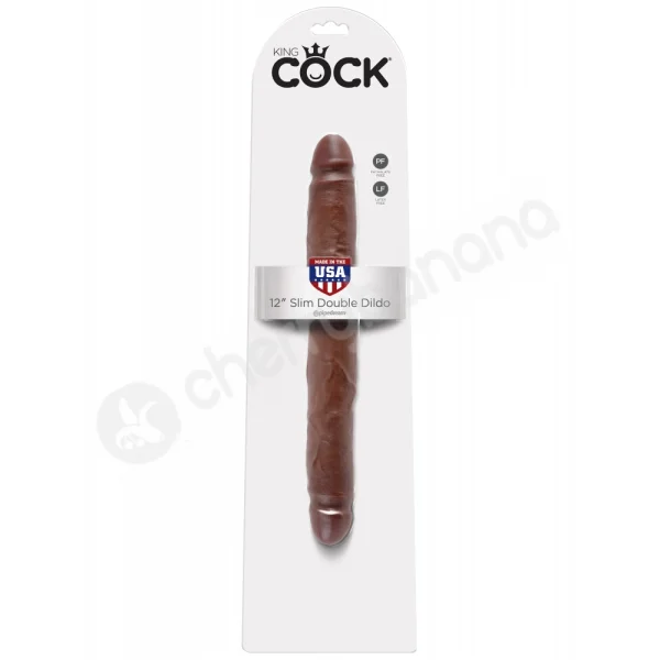 King Cock Brown 16'' Thick Double Dildo