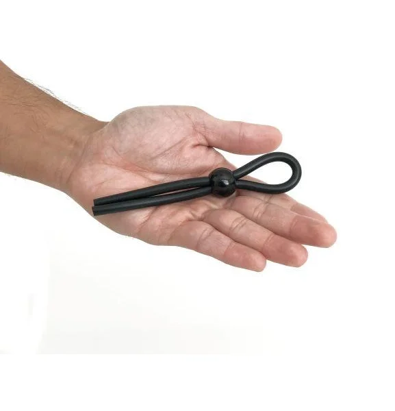 Rascal The Brawn Leash Cock Ring Single Black