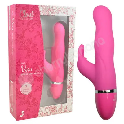 The Vera Pink Smart Mini Rabbit Vibrator