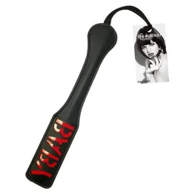 12 Inch Leather Impression Paddle Baby