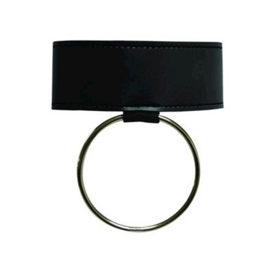 Sex And Mischief Ring Collar Black