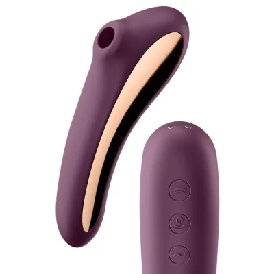 Satisfyer Dual Kiss Air Pulse Clitoral and G Spot Vibrator
