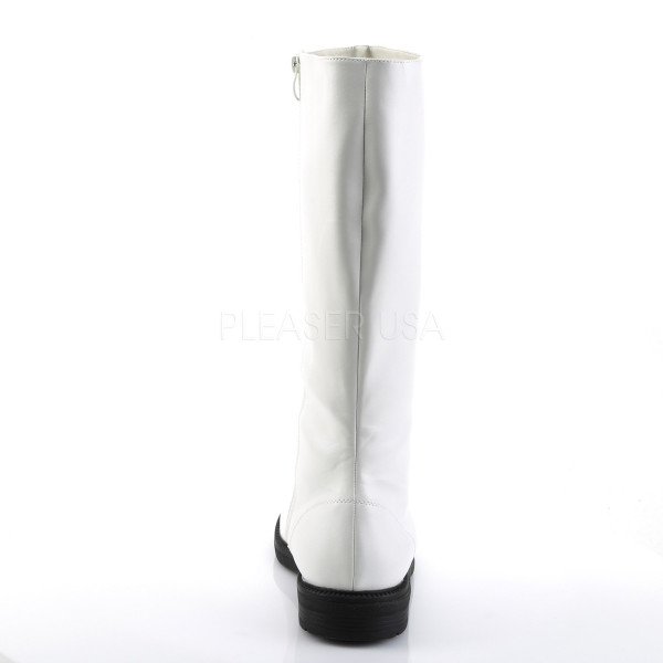 CAPTAIN-100 - Pirate Captain MEN'S WHT PU Knee BT — image 4 of 4