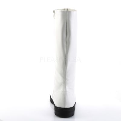 CAPTAIN 100 Pirate Captain MEN S WHT PU Knee BT