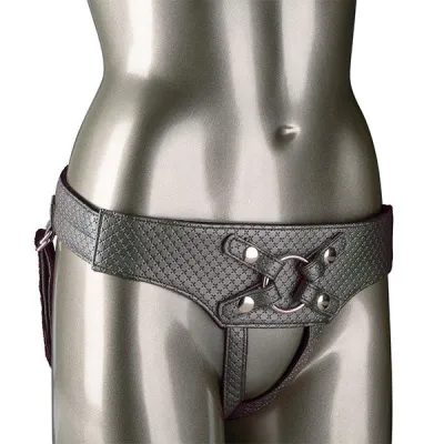 Her Royal Harness The Regal Empress Pewter Harness