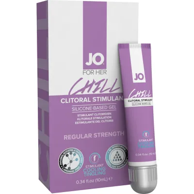 JO Chill Regular Strength Silicone Clitoral Stimulant Gel 34 oz