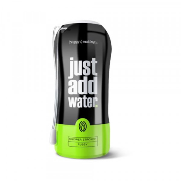 Happy Ending Just Add Water Self Lubricating Shower Stroker - Pussy