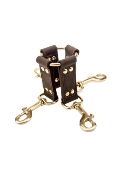 BOUND Nubuck Leather 4 Way Hog Tie