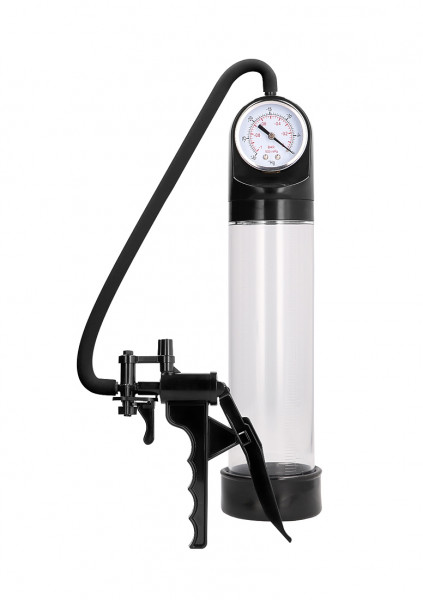 Elite Pump with Advanced PSI Gauge - Transparent